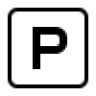 Private parking icon