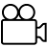 Home cinema room icon