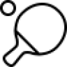 Ping-pong table icon