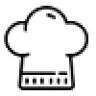 Private chef service icon