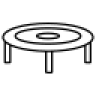 Rotating Chinese table icon