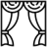Block out curtains icon