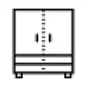 Dressing room (6 out of the 9 bedrooms) icon