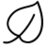 Three shaded chilling spaces icon