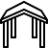 Outdoor 'Bale' (Balinese outdoor pavilion) icon