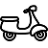 Scooter rental icon