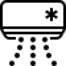 Fully air-conditioned bedrooms icon