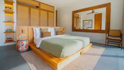 Bedrooms-Luxury-5bed-villa-with-Yoga-Shala-and-River-View-Canggu-7